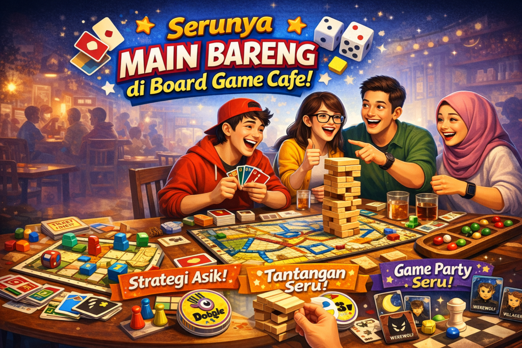 Kembalinya Game Bersama: Dari Permainan Masa Kecil ke Konsep Nongkrong Modern